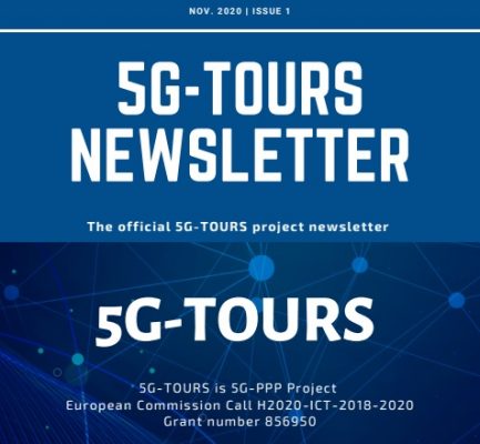 The first edition of the 5G-TOURS newsletter